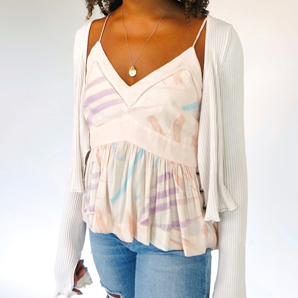 Free People Pastel Top